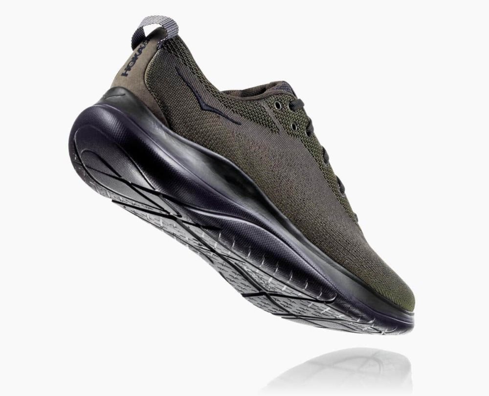 Green Hoka Hupana Flow Wide | 061352EKQ