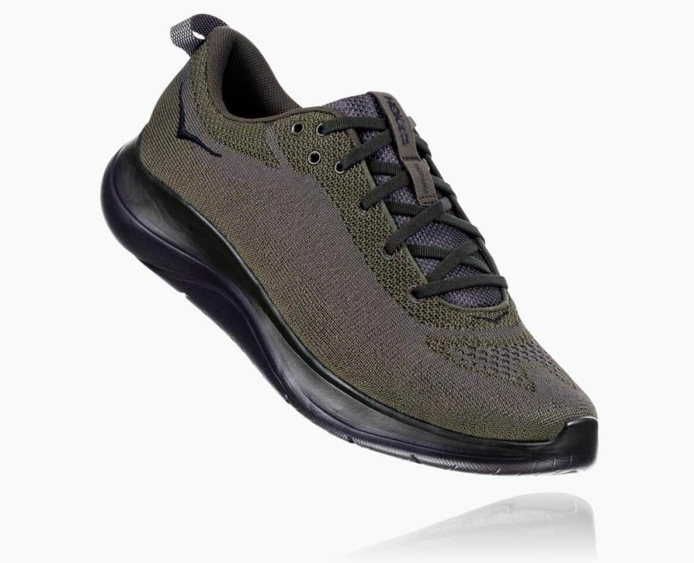 Green Hoka Hupana Flow Wide | 061352EKQ