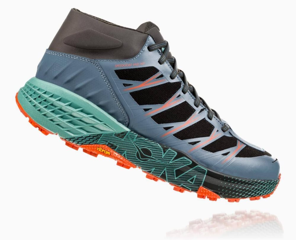 Green Hoka Speedgoat Mid Waterproof | 041629KNJ