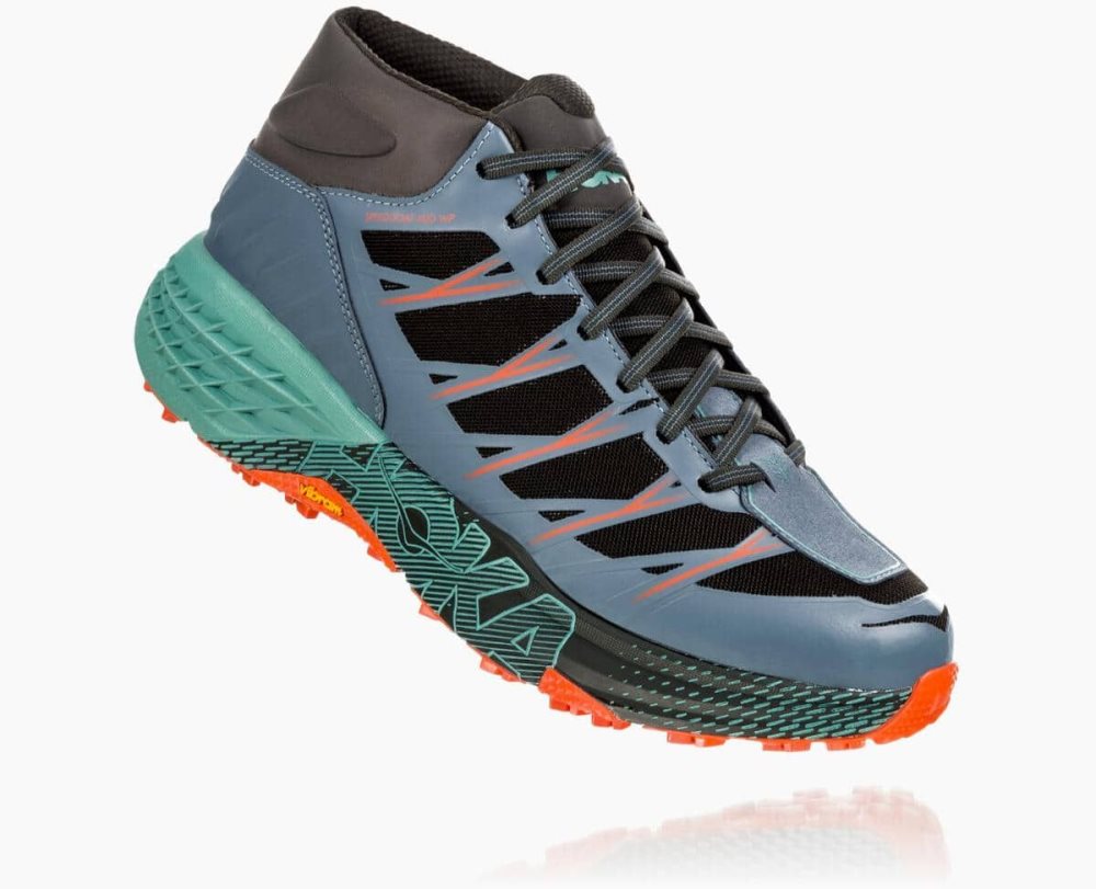 Green Hoka Speedgoat Mid Waterproof | 048527UNL