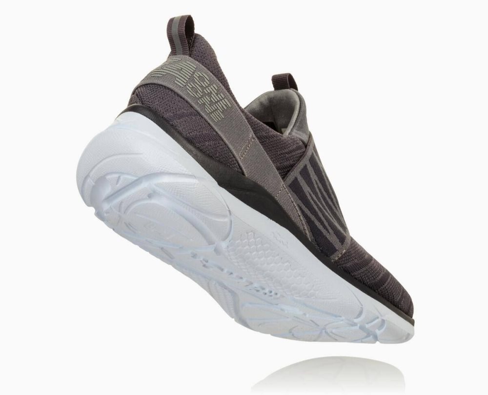 Grey Hoka Hupana Slip | 098741FDT