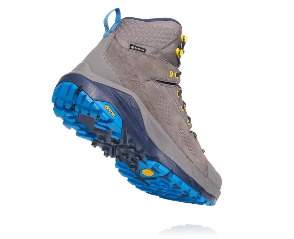 Grey / Blue Hoka Kaha GORE | 105823KAG