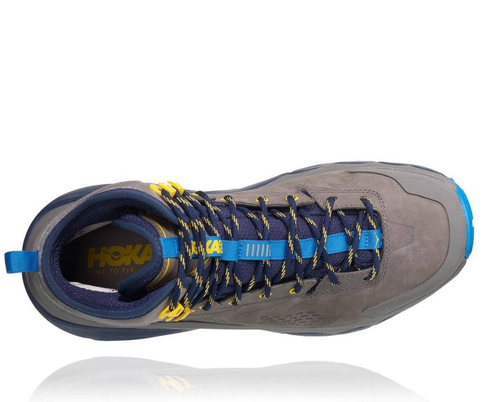 Grey / Blue Hoka Kaha GORE | 105823KAG