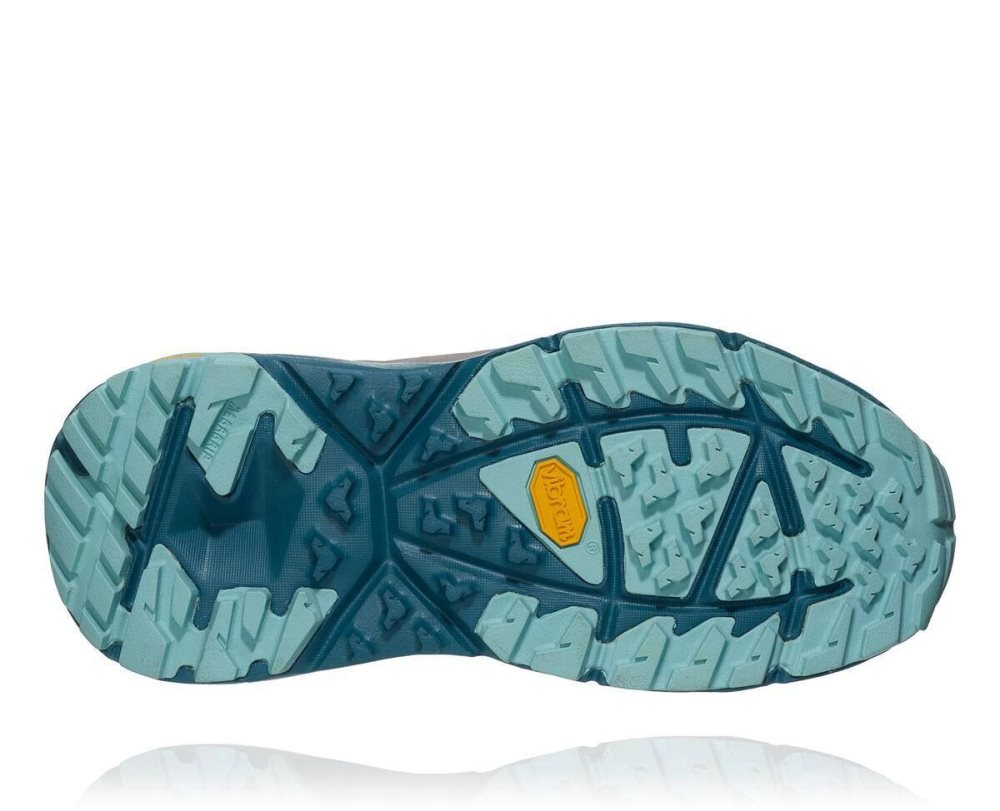 Grey / Light Turquoise Hoka Kaha GORE | 903725WCH