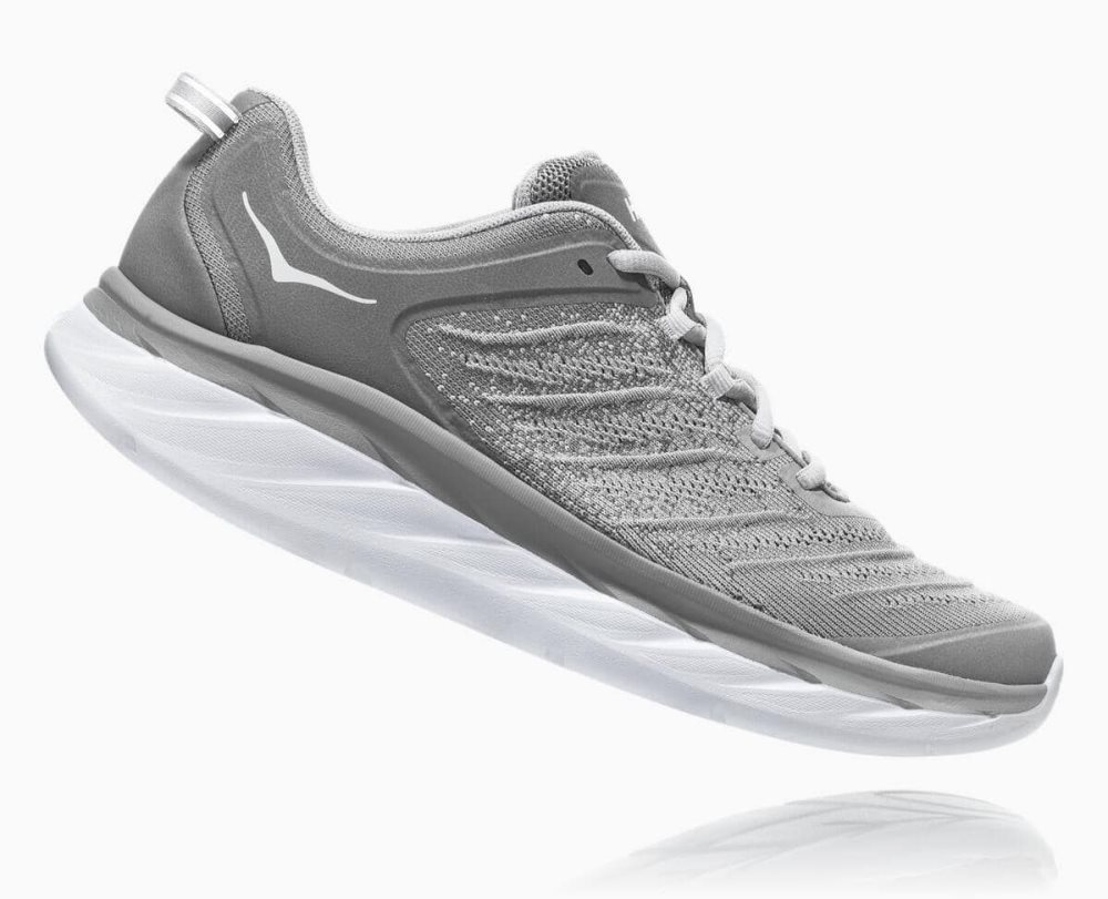 Grey / Silver Hoka Akasa Wide | 029681PCN