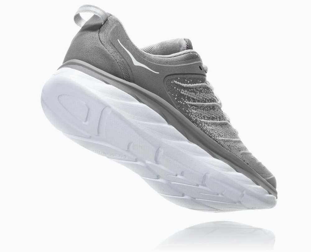 Grey / Silver Hoka Akasa Wide | 029681PCN