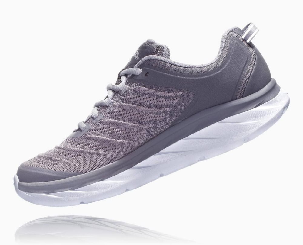 Grey / Silver Hoka Akasa | 175389IVA