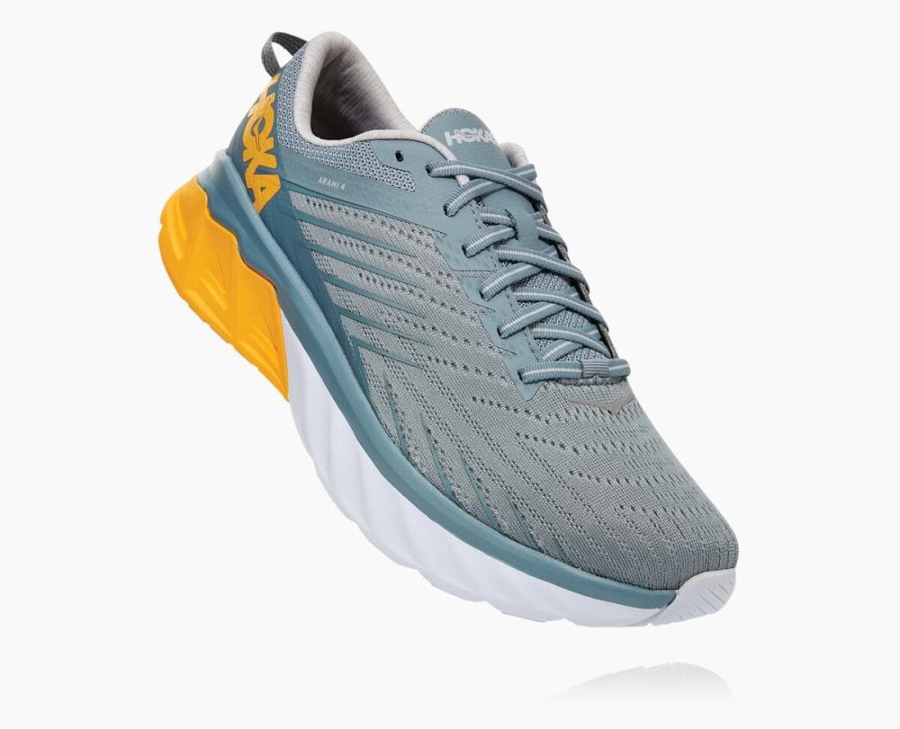 Lead/Lunar Rock Hoka Arahi 4 | 014963YLP