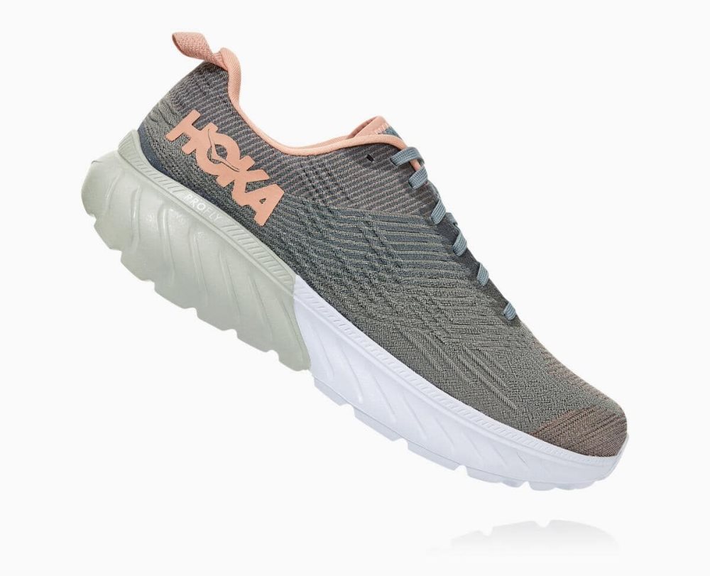 Lead/Sea Foam Hoka Mach 3 | 048137ZFM