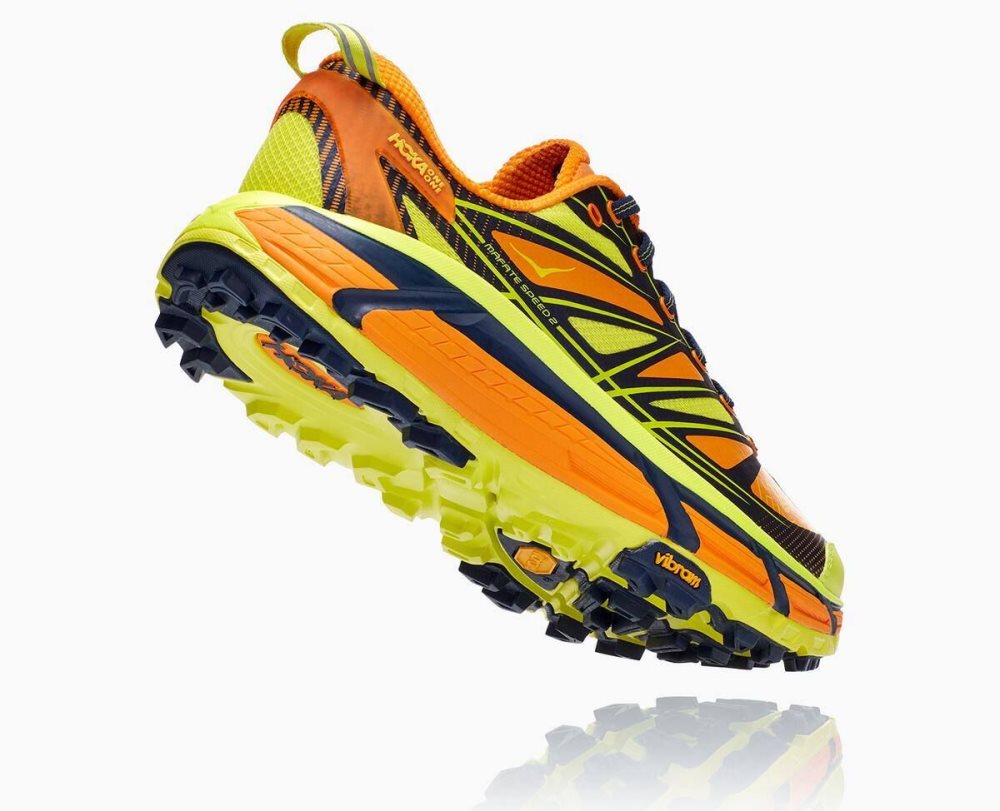 Light Gold Hoka Mafate Speed 2 | 934526RSM