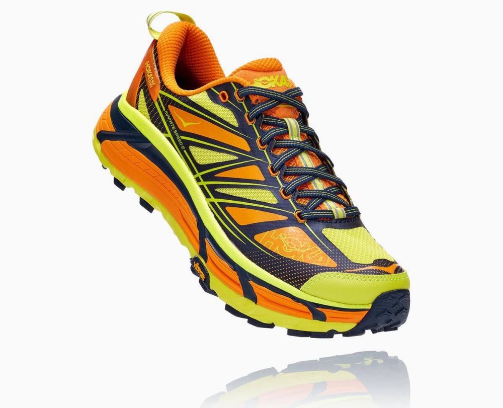 Light Gold Hoka Mafate Speed 2 | 934526RSM