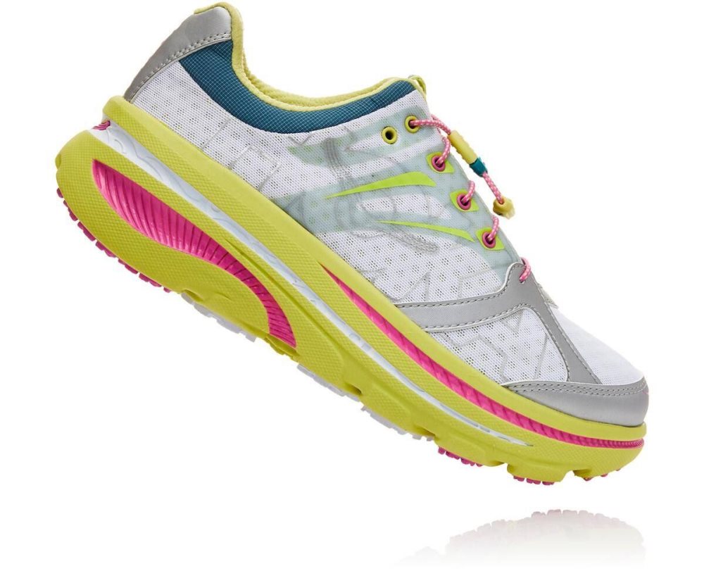 Light Green / Pink Hoka Outdoor Voices Bondi B | 540679NTC