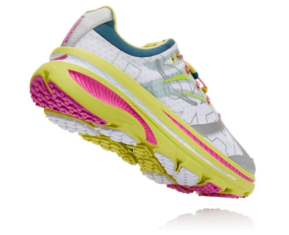 Light Green / Pink Hoka Outdoor Voices Bondi B | 540679NTC