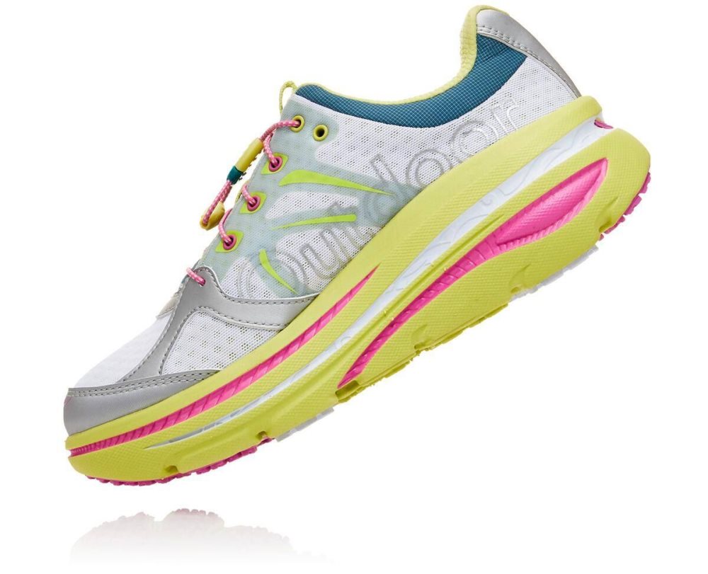 Light Green / Pink Hoka Outdoor Voices Bondi B | 540679NTC