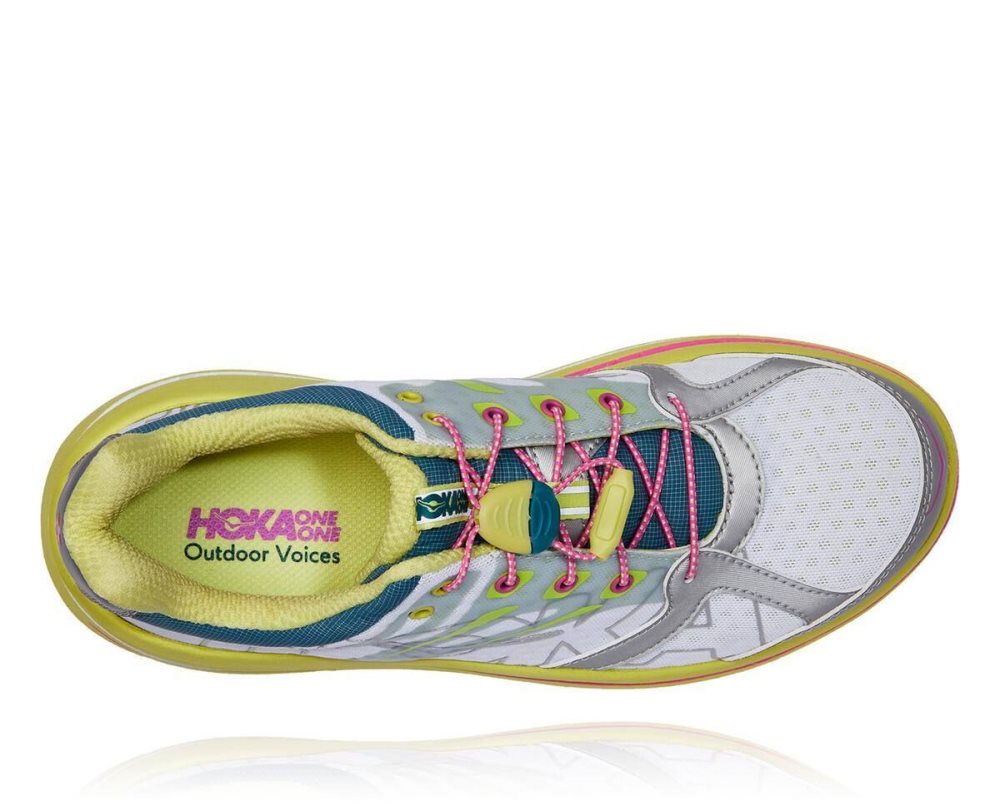 Light Green / Pink Hoka Outdoor Voices Bondi B | 540679NTC