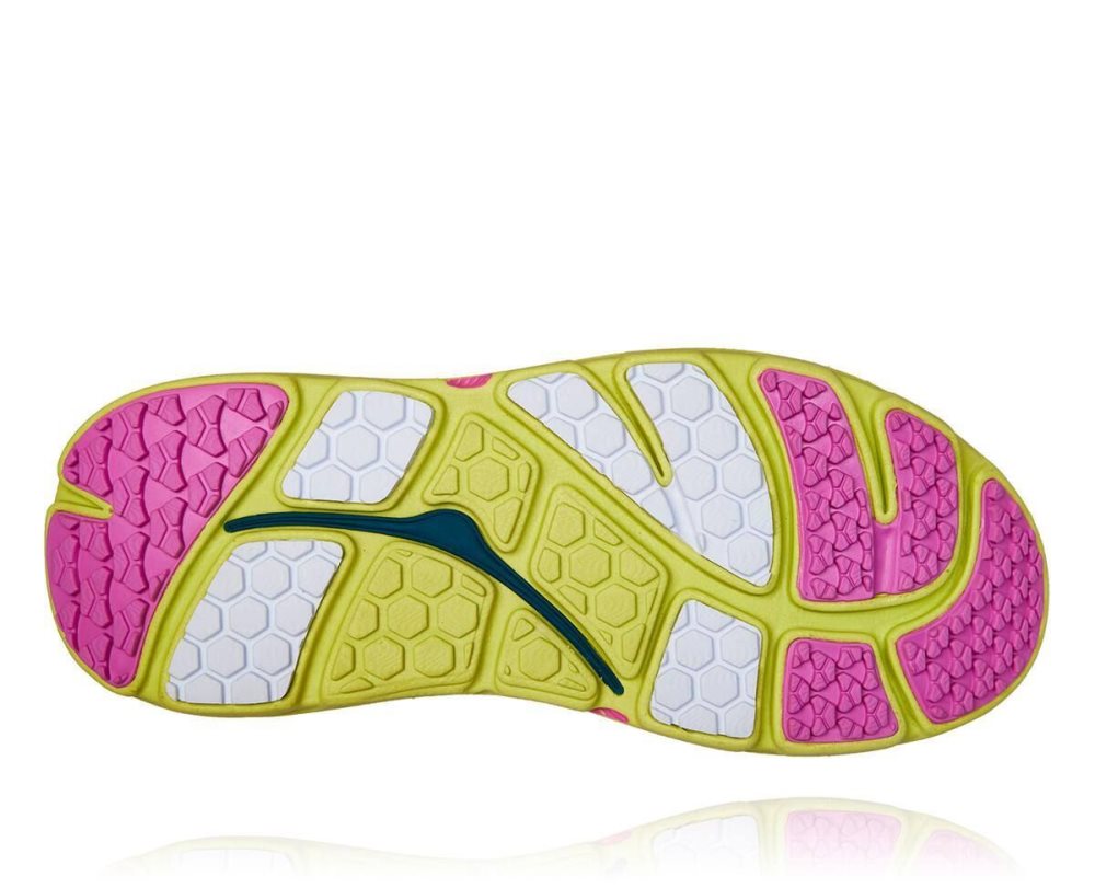 Light Green / Pink Hoka Outdoor Voices Bondi B | 540679NTC