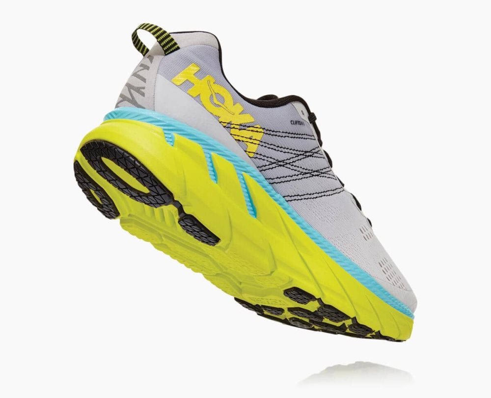 Lunar Rock/Nimbus Cloud Hoka Clifton 6 Wide | 978501GSL