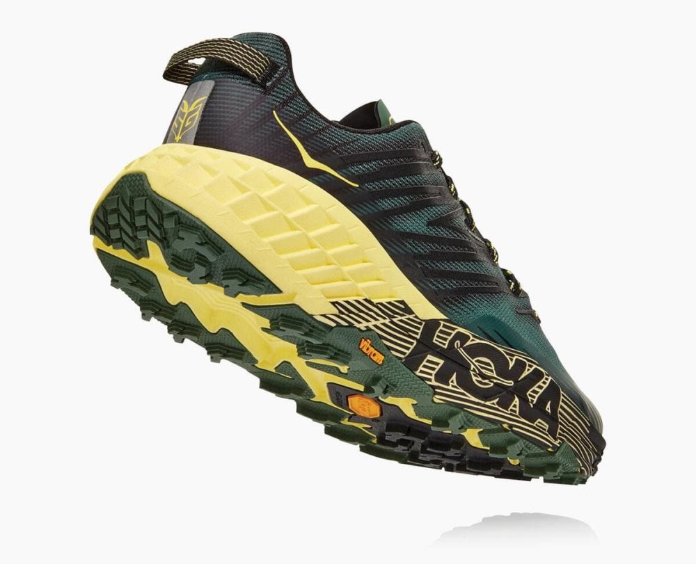 Myrtle/Limelight Hoka Speedgoat 4 Wide | 751264XEZ