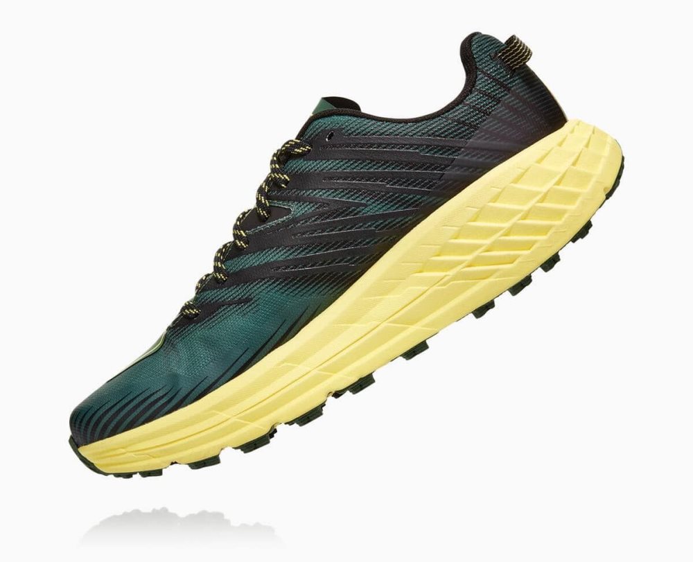 Myrtle/Limelight Hoka Speedgoat 4 Wide | 751264XEZ