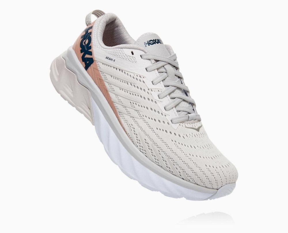 Nimbus Cloud/Lunar Rock Hoka Arahi 4 Wide | 137690SQK