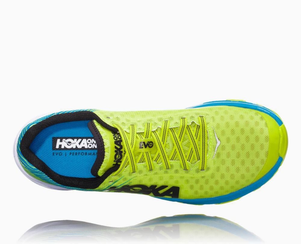 Orange / Blue Hoka EVO Carbon Rocket | 102896PRZ