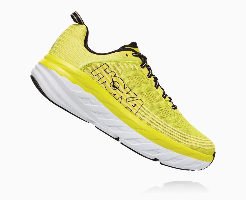 Orange / Dark Grey Hoka Bondi 6 Wide | 851967DSV