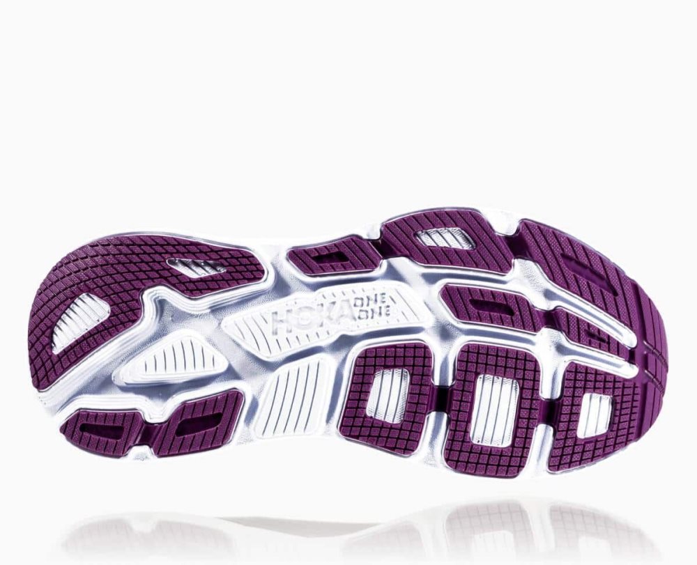 Purple Hoka Bondi 6 Wide | 048172VUM