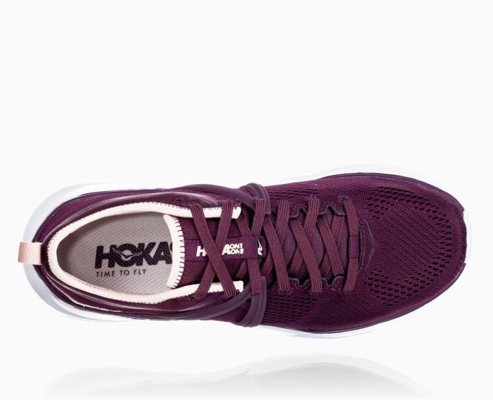 Purple / Brown Hoka Tivra | 054729JUN