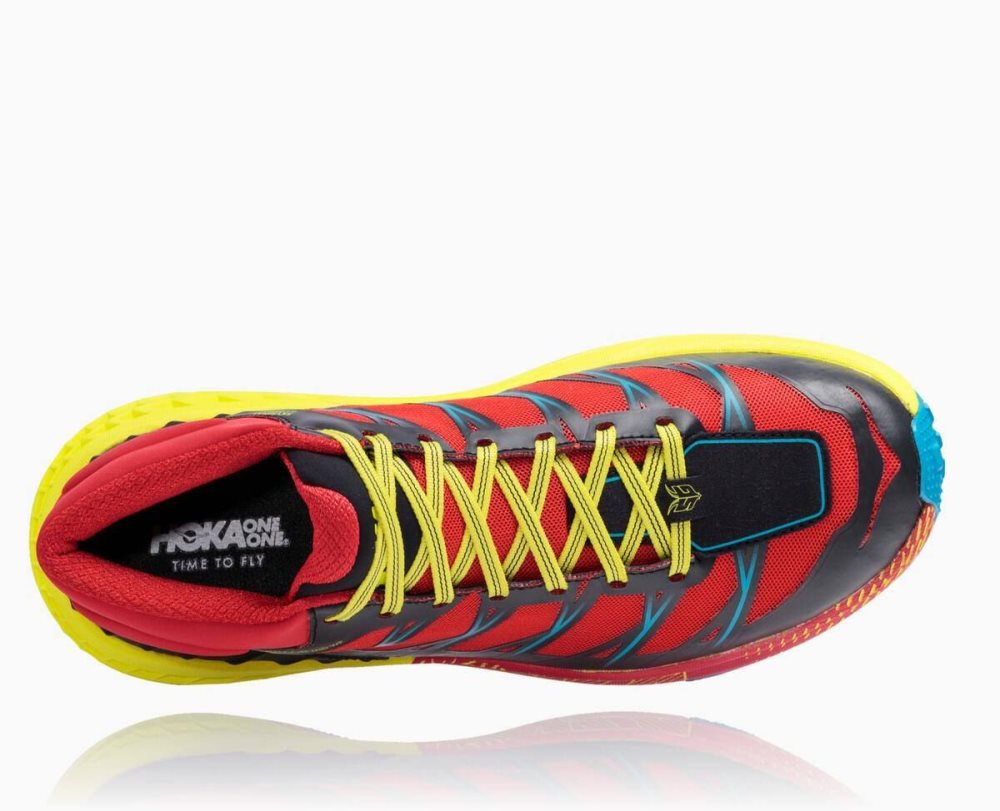 Red / Blue Hoka Speedgoat Mid Waterproof | 813562FVW