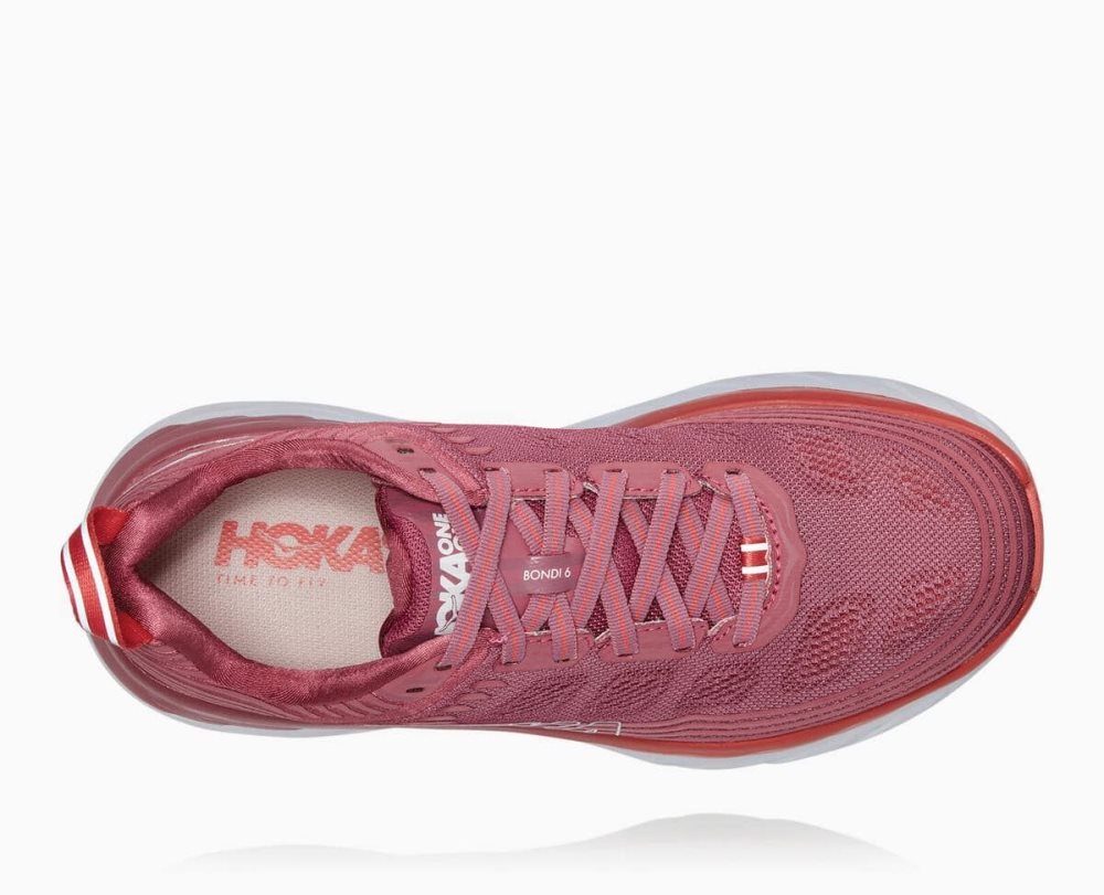 Rose Hoka Bondi 6 Wide | 392546UAZ