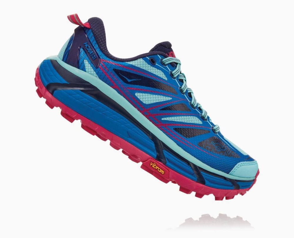 Royal Blue / Brown Hoka Mafate Speed 2 | 791026SWK