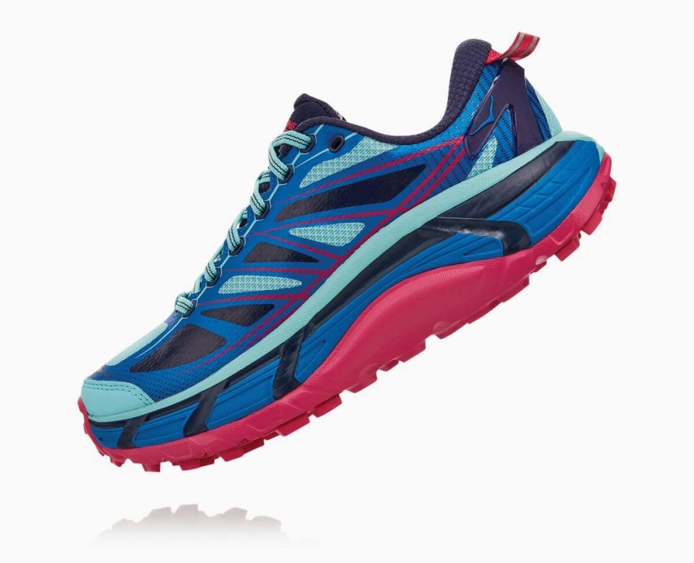 Royal Blue / Brown Hoka Mafate Speed 2 | 791026SWK