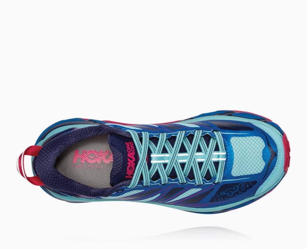 Royal Blue / Brown Hoka Mafate Speed 2 | 791026SWK