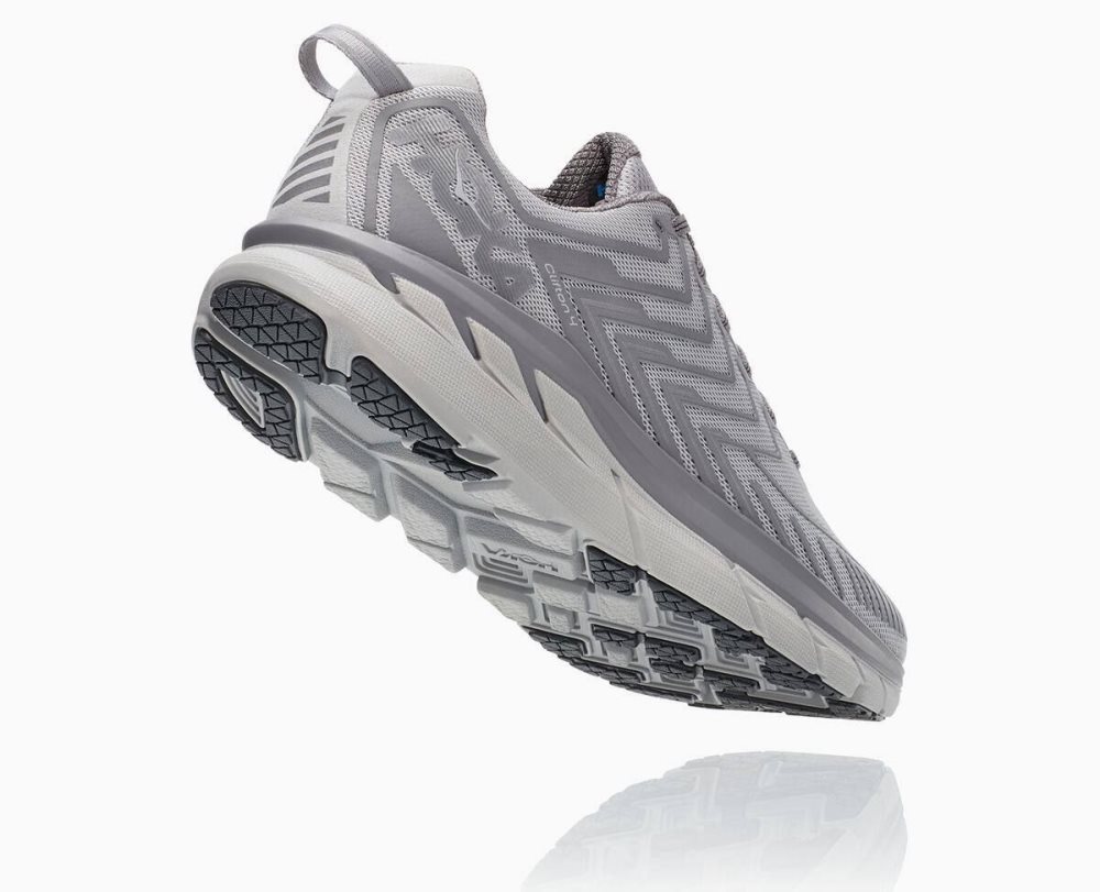 Silver Hoka OV Clifton | 038765ZUN