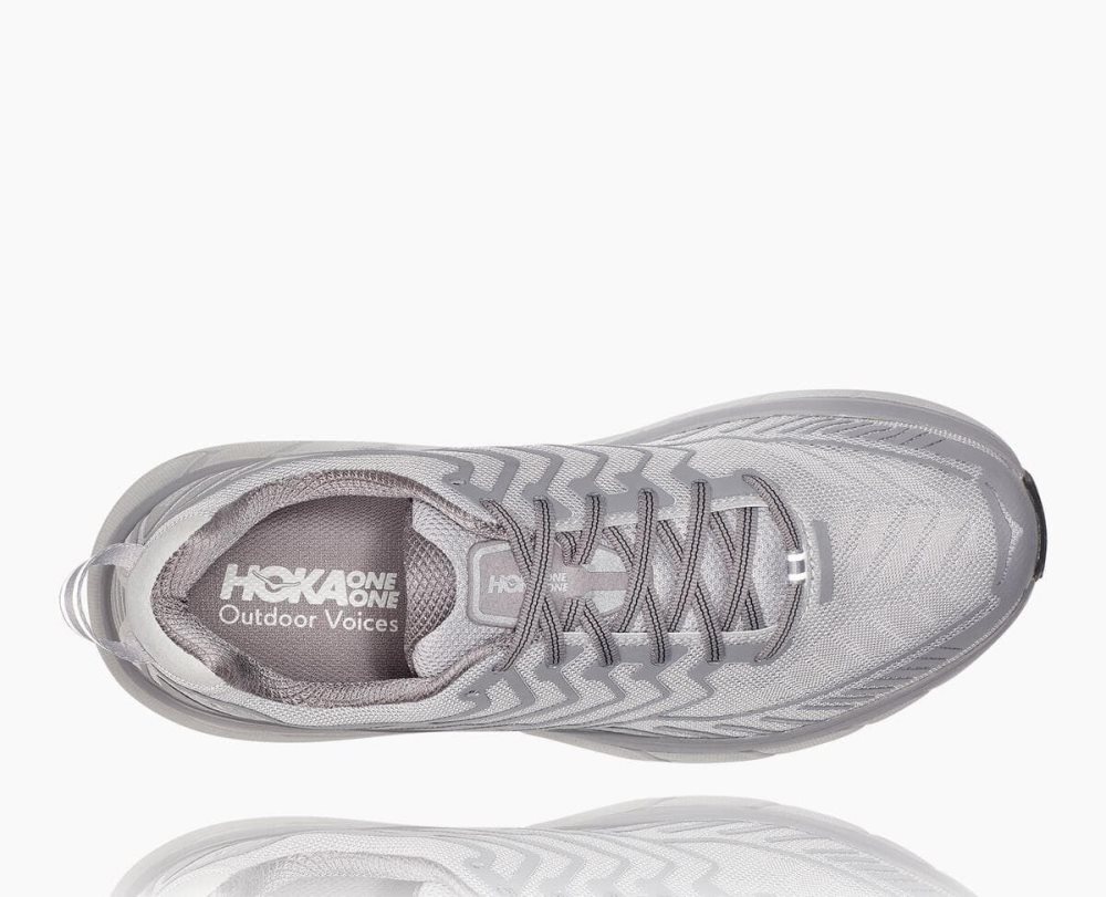 Silver Hoka OV Clifton | 038765ZUN