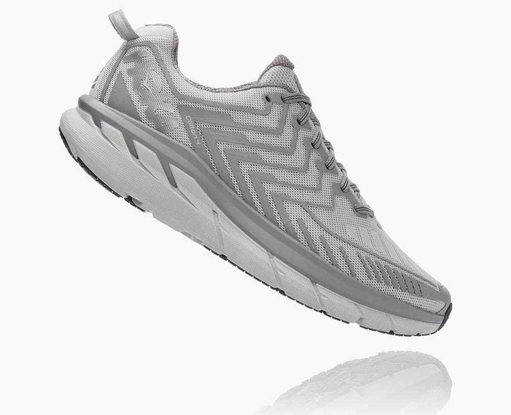 Silver Hoka OV Clifton | 128607PID