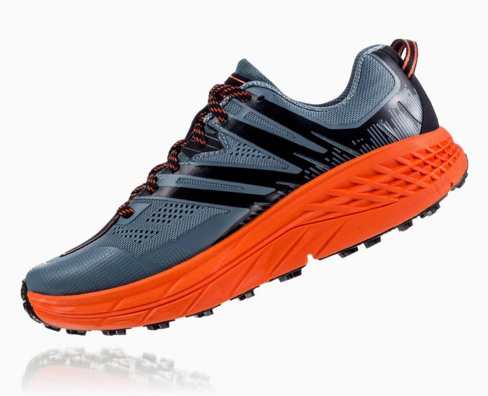 Stormy Weather/Tangerine Tango Hoka Speedgoat 3 | 381972DYL