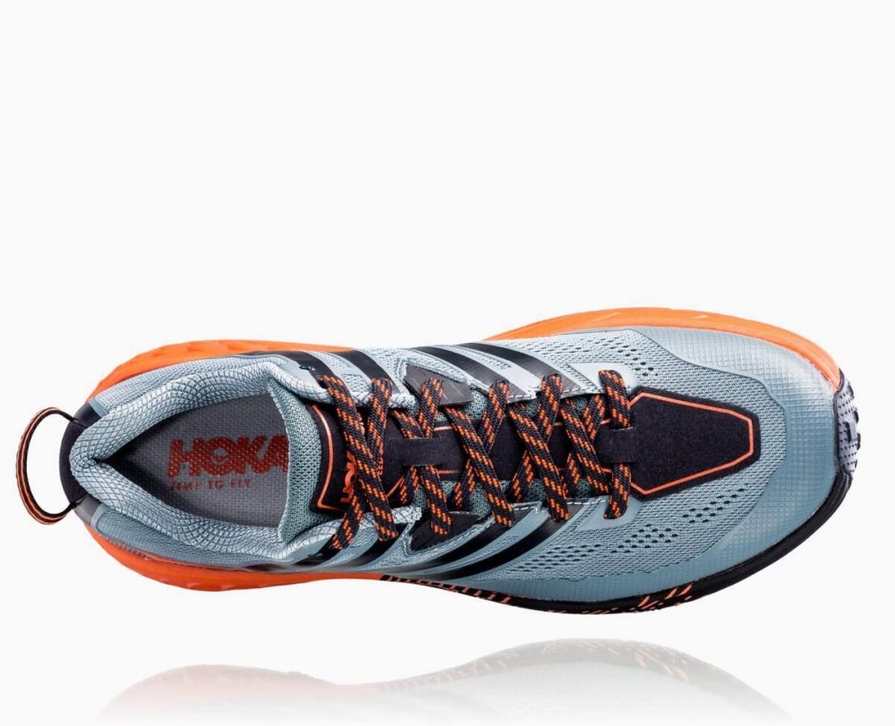 Stormy Weather/Tangerine Tango Hoka Speedgoat 3 | 381972DYL