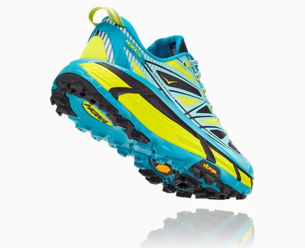 Turquoise Hoka Mafate Speed 2 | 720148GIH