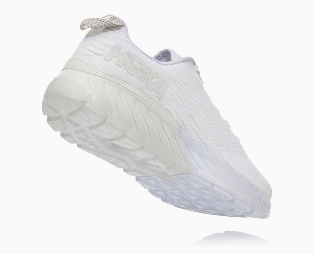 White / Blue Hoka Mach 3 | 314529EAV