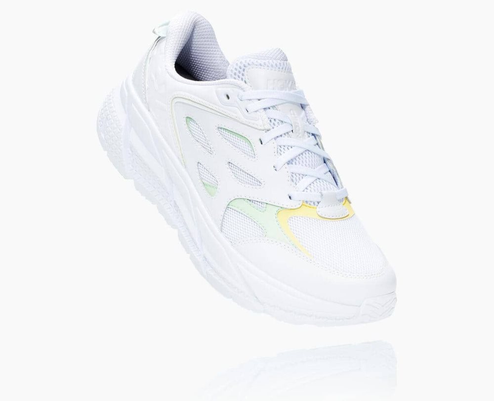 White / Green Grey Hoka Clifton L | 361250XIN